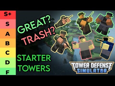 Ranking TDS Starter Towers