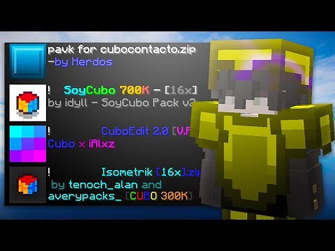 UTILICÉ TODOS los TEXTURE PACK de SOYCUBO...