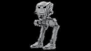 LEGO MOC-209606 75375 Alternate Model: AT-ST (Star Wars 2025)