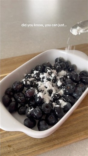 blueberry crumble #recipe #shorts #healthyfood