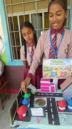 Solid Waste Management Model | School Science Exhibition