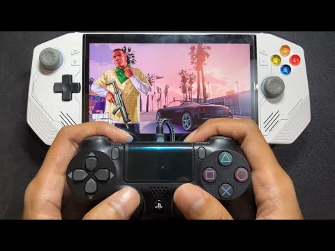 How to Connect a PS4 Controller to UMPC Using a Cable!