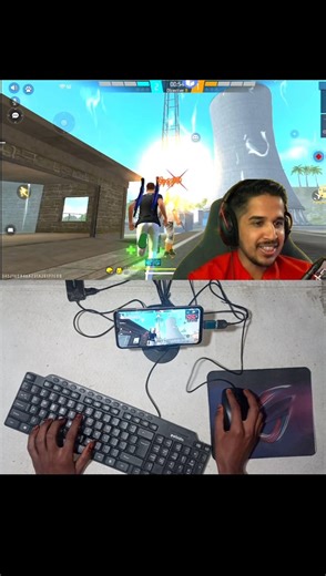 Free fire keyborad mouse gameplay | gaming shorts | #shorts