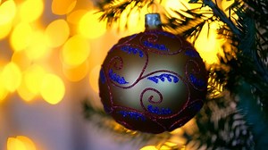 Christmas, Bullet, Decoration. Free Stock Video