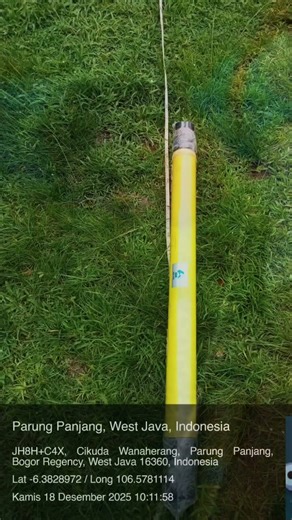 Deteksi Airtanah di PT Cibadak Indah Sari Farm Unit farm dago, Kec Parungpanjang, Kab Bogor. #admt