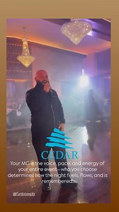 At Cedar, your MC isn’t just a voice on a microphone — we are the...