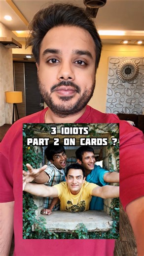 Sumit Kadel on Instagram: "HUGE - 3 Idiots Sequel on Cards.. #3idiots #aamirKhan"