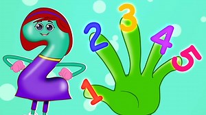 Daddy Finger, Mommy Finger | Finger Family Song (Mr Number Version) & Kindergarten Rhymes for Kids
