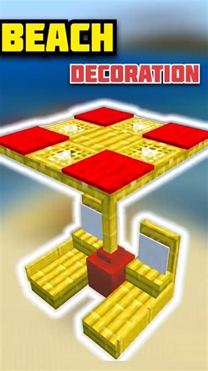 Easy Beach Decoration Build! ⛱️😱