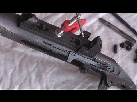 Mosin Nagant PU Scope Installation - Part 1 - Drilling and Tapping Receiver