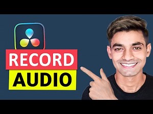 How to Record Audio in DaVinci Resolve 20 (Step By Step)