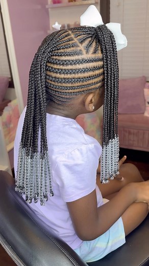 91K views · 4.3K reactions | Brittish 勺. FREESTYLE MOHAWK & Pony . She’s ready for BACK TO SCHOOL . Book the look under FREESTYLE STYLIST CHOOSE • • • • • • miramarhairstylist #miramarbraider ##miramarkidbraider #browardbraider #browardkidsbraids #browardbraids #browardhairbraider #miamihairstylist #miamikidbraider #miamibraids #miamikidhairbraider #pompanokidsbraider #pompanobraider #kidfriendlystyles #kidfriendlybraids | preciiouskids | Facebook
