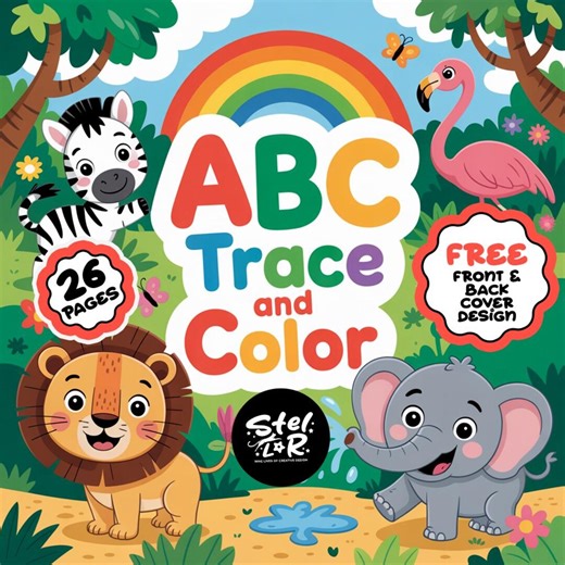 Alphabet Worksheets A-Z – Upper & Lowercase | Letter Tracing, Coloring, Writing | Preschool, Kindergarten, Homeschool