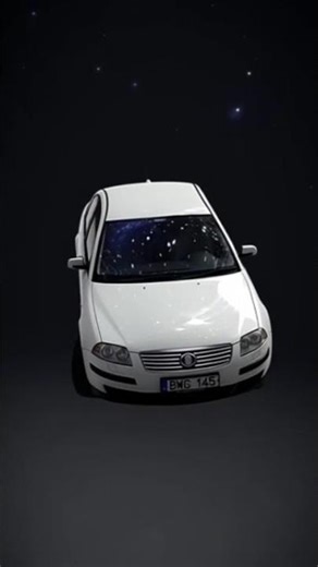 Passat B5 in space #grok
