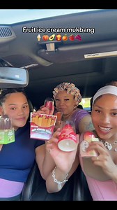 Fruit Ice Cream Mukbang: Fruit Ice Cream Review & Taste Test