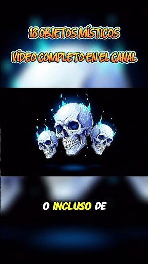 12 Cráneos Místicos y su PODER PROHIBIDO 💀🔥 #Shorts
