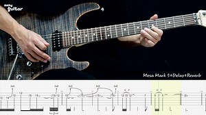 Metallica - Nothing Else Matters Guitar Solo Lesson With Tab(Slow Tempo)
