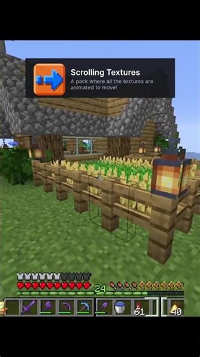 Minecraft Scrolling Texture Pack