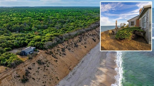 $239K Oceanfront Cape Cod Home Teetering on the Edge of Eroding Bluff Attracts Offers From Builders