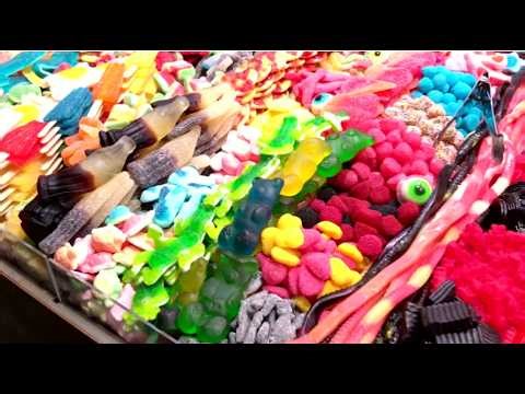 Ultimate Candy Platter 🍭 | Colorful Sweets Arrangement & Relaxing Treats Display