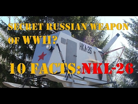 10 FACTS: Combat aerosani NKL-26 (НКЛ-26). Secret russian weapon of WWII? [1080] +Bonus video!