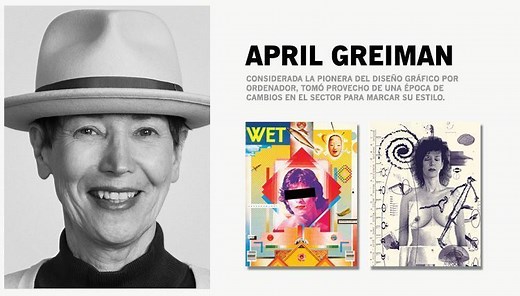 Grandes Diseñadoras Gráficas: April Greiman