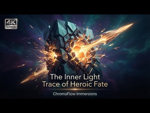 【4K UHD】The Inner Light Trace of Heroic Fate | 英雄の宿命、内なる光痕 - Ambient for Healing, Focus & Deep Sleep