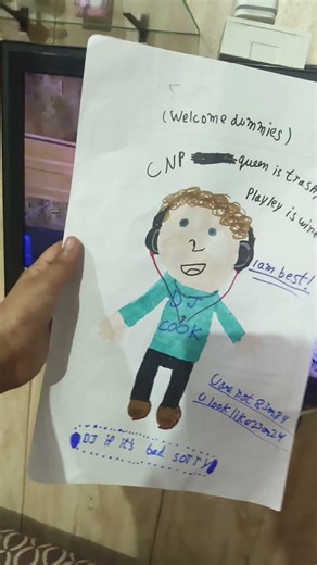 dj cook fanart (dj if u see it please don't hate)