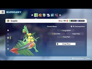 Pokémon Legends: Z-A - Mega Sceptile Showcase