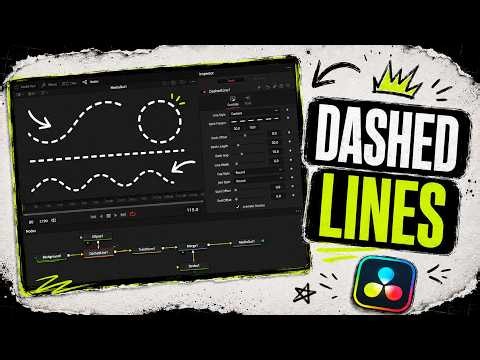 I Solved Dashed Lines in DaVinci Resolve
