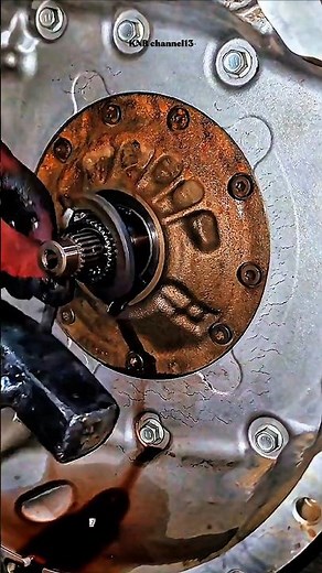 How to Replace Oil Seal and Install Torque Converter#shorts #satisfying #mechanic #technique #tricks
