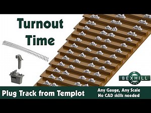 S2 E32 3d Printing Turnout Components with Templot Plug Track | Bexhill West model railway