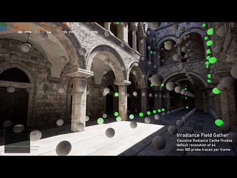 New Lumen Irradiance Field Gather testing - UE5.8 (ue5-main) | low-end final gather method