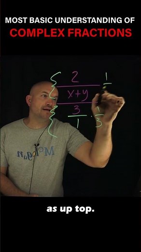 Understand This on Complex Fractions