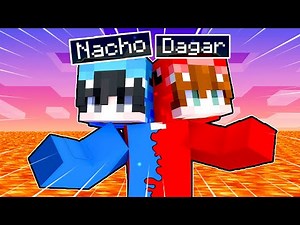 DAGAR y NACHO se FUSIONAN en Minecraft 😱🔥 DAGAR y NACHO en MINECRAFT