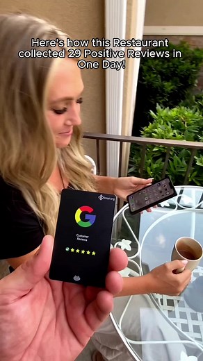 Collect instant reviews from your customers with Tap Cards