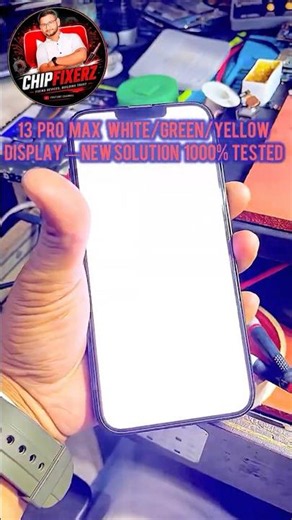 iPhone 13 pro max white display solution #newtrick #jumpersolution #chipfixerz #dibrugarh #iPhone