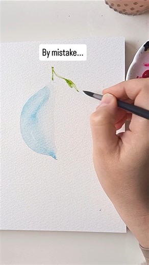 Oops… I used the WRONG colour 😳🍋 Complimentary Colour Theory Lemon Watercolour