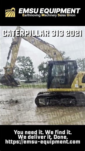 Caterpillar 313 2021 #caterpillar #excavator #bobcat #heavyequipment #machinery #farmequipment