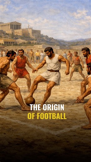 The Injury Time Show on Instagram: "Ever wonder where football really started? Long before the Premier League, there was “Mob Football.” No rules, no limits, just whole villages fighting for a ball made of a pig’s bladder. From Ancient Greek ‘Episkyros’ to the chaos of Shrove Tuesday, the beautiful game started as a not so beautiful riot. Script and research by: @arya._.n #footballhistory #originoffootball #cuju #premierleague #football"