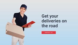 Deliveries services  - CSS Template by Nicepage