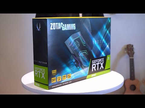 The ZOTAC GAMING GeForce RTX 3090 ArcticStorm Quick Unboxing