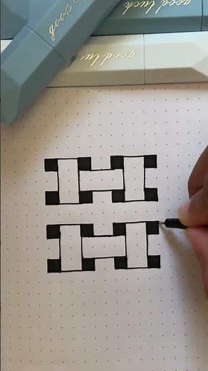 Relax & Draw ✨ | Easy Zentangle Pattern 🖊️ So Calm & Satisfying