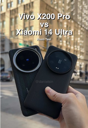 Vivo X200 Pro vs Xiaomi 14 Ultra Zoom Test Comparison