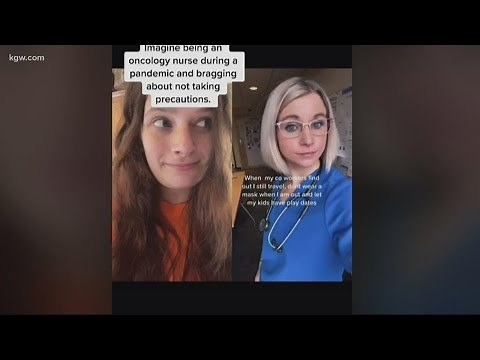 Salem nurse placed on leave over TikTok video
