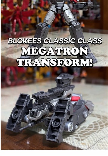 Transformers Classic Class Megatron Overview