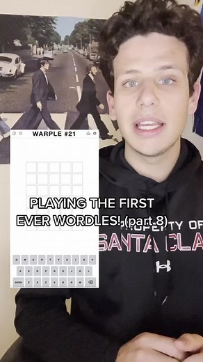 Playing the FIRST EVER Wordles! (Part 8) #fyp #wordle #warple