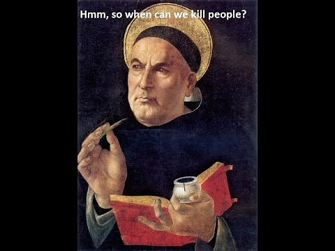 Just War Theory - Thomas Aquinas