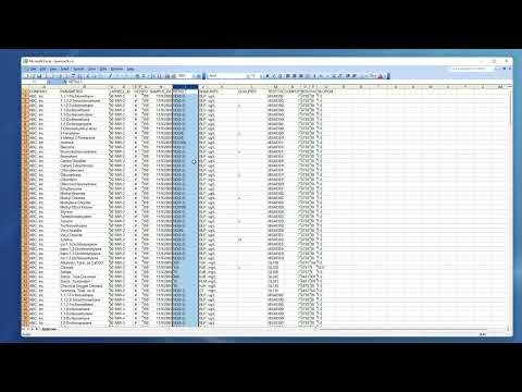 Importing Data into ChemStat using the Universal Converter