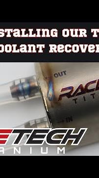 RaceTech Titanium Coolant Recovery Tank Installation Tutorial!